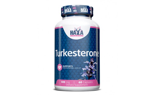 Haya Labs Turkesterone 500 мг – 60 капсул, приріст м’язів і відн