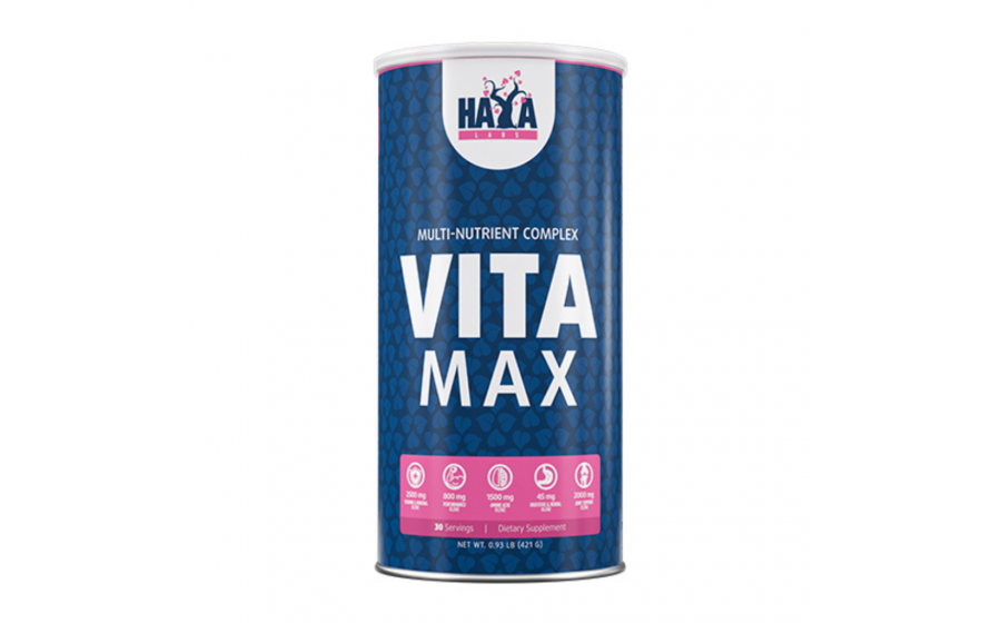 Haya Labs Vita Max — мультивітаміни, амінокислоти, пробіотики, о Haya Labs Vita Max — мультикомплекс 30 паків для енергії, суглоб