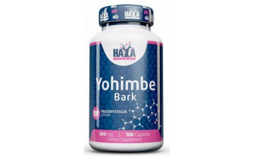 Haya Labs Yohimbe Bark 500 мг – 100 капсул, стимуляція лібідо, е