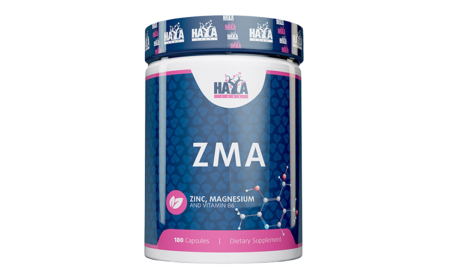 Haya Labs ZMA 180 капсул — підтримка спортсменів, сила, сон