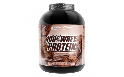 IronMaxx 100% Whey Protein – шоколад і печиво, 2350 г