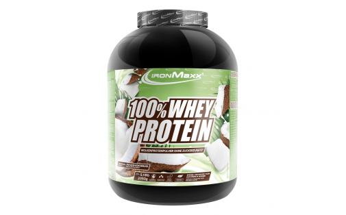 IronMaxx 100% Whey Protein – фісташка-кокос, 2350 г