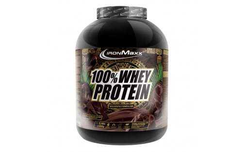 IronMaxx 100% Whey Protein – темний какао, 2350 г