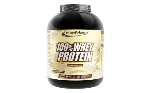 IronMaxx 100% Whey Protein 2350 г – Білий Шоколад