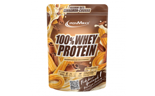 IronMaxx 100% Whey Protein Cinnamon Churro 500 г – Протеїн Чурро