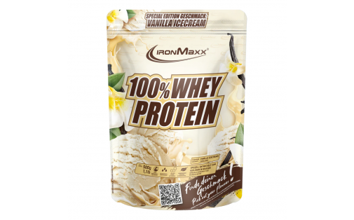 Протеїн IronMaxx 100% Whey Protein Vanilla Ice Cream 500 г