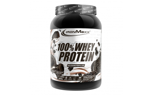 IronMaxx 100% Whey Protein 900 г – Печиво-Крем