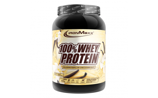 IronMaxx 100% Whey Protein 900 г – Французька Ваніль