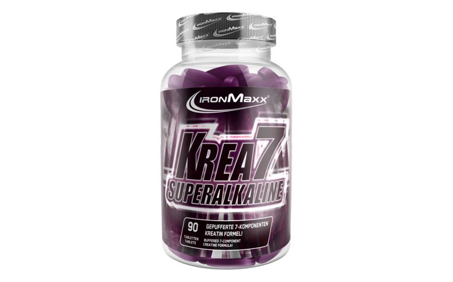 IronMaxx Krea7 Superalkaline – 90 таблеток IronMaxx Krea7 Superalkaline – 7 форм креатину, 90 таблеток