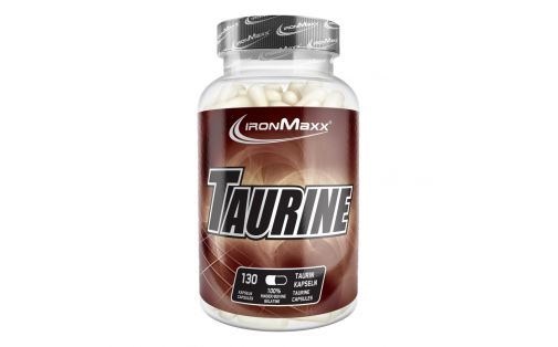 IronMaxx Taurine – 130 капсул, таурин 1000 мг