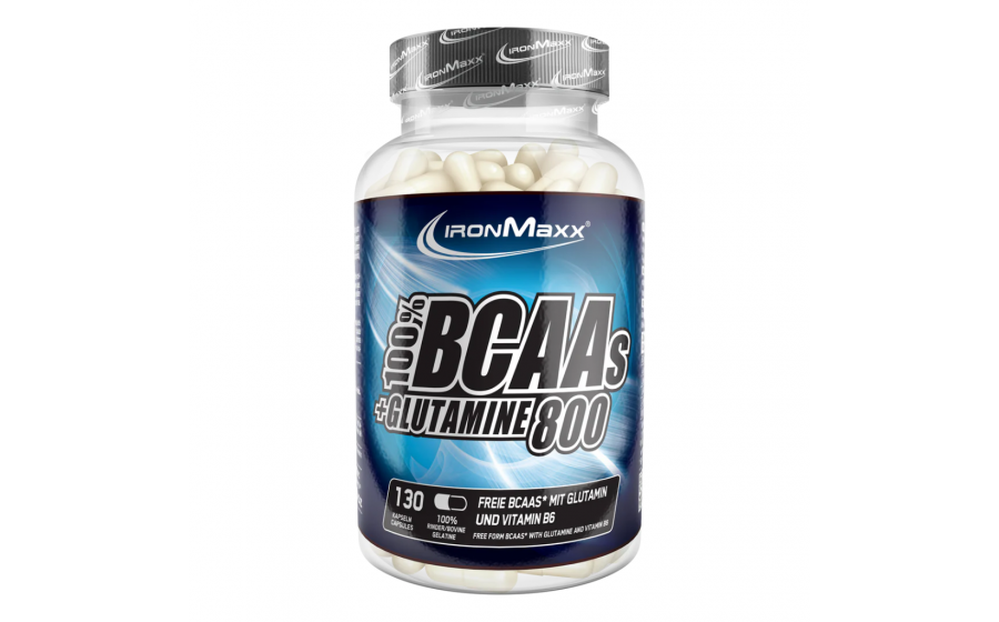 IronMaxx BCAAs + Glutamine 800 – 130 капсул