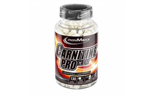 IronMaxx Carnitine Pro – капсули L-карнітину для спалювання жиру