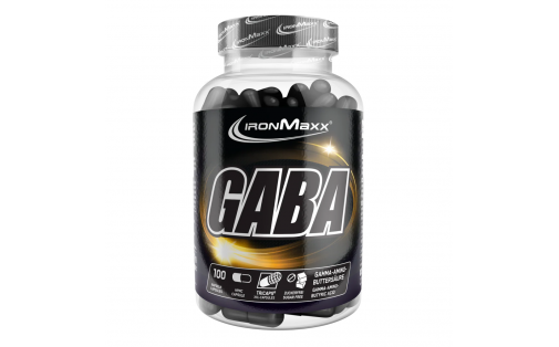 IronMaxx GABA – капсули ГАМК для сну, розслаблення та зниження с