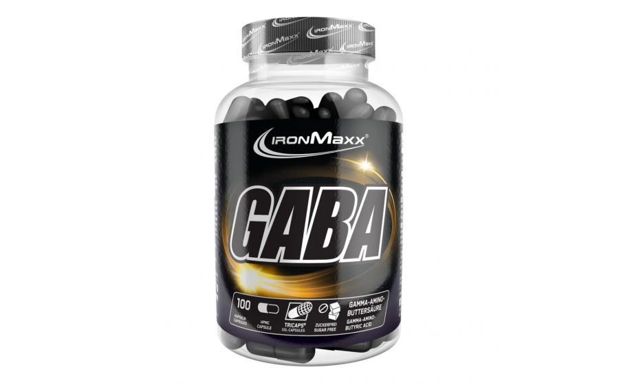 IronMaxx GABA – капсули ГАМК для сну, розслаблення та зниження с