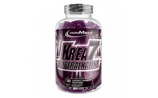 IronMaxx Krea7 Superalkaline – 7 форм креатину, таблетована форм