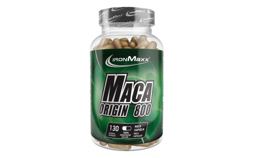 IronMaxx Maca Origin 800 – капсули з мака, енергія, витривалість