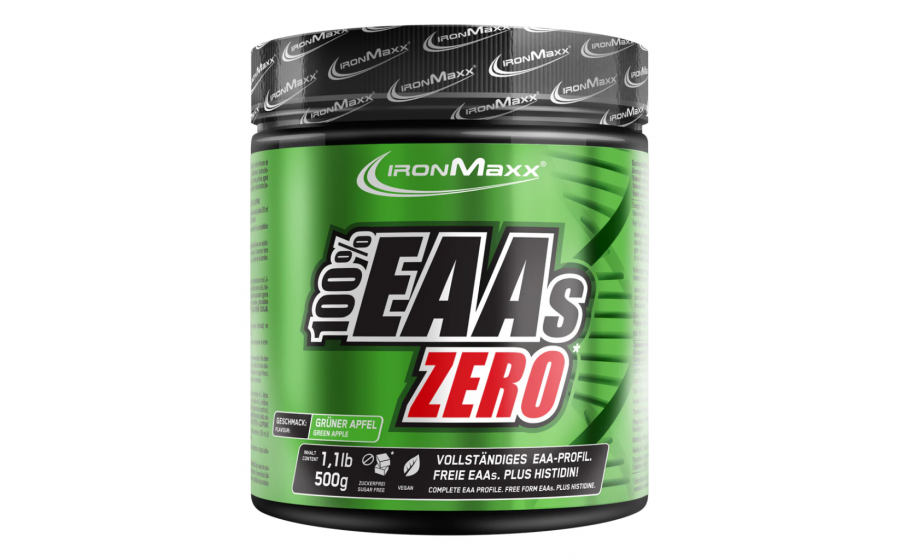 Состав IronMaxx EAAs Zero 500 г – пищевая ценность, вкус Green A