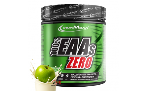 IronMaxx 100% EAAs Zero 500 г – аминокислоты без сахара, вкус Gr