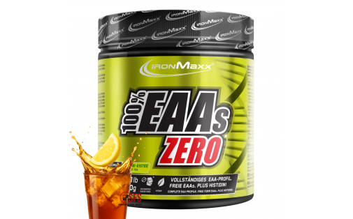 IronMaxx 100% EAAs Zero 500 г – аминокислоты без сахара, вкус Le