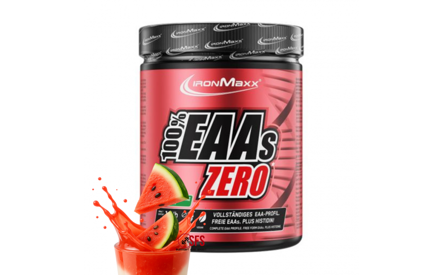 IronMaxx EAAs Zero – Watermelon – аминокислоты Германия, вкус ар IronMaxx EAAs Zero 500 г – аминокислоты без сахара, вкус Waterme