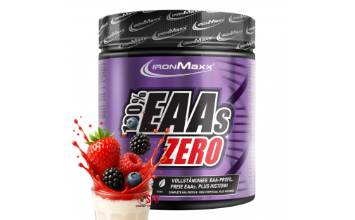 IronMaxx EAAs Zero 500 г – аминокислоты без сахара, вкус Wild Be