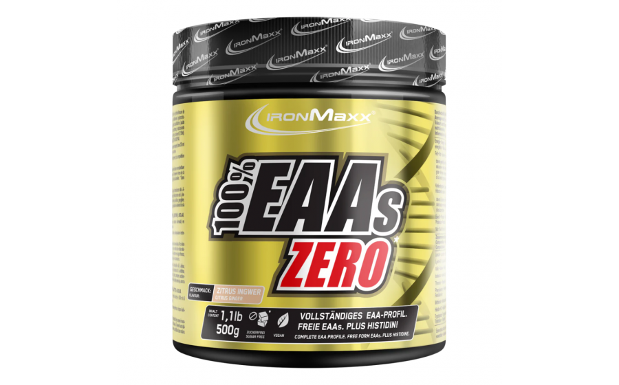 Состав IronMaxx EAAs Zero 500 г – пищевая ценность, вкус Citrus-