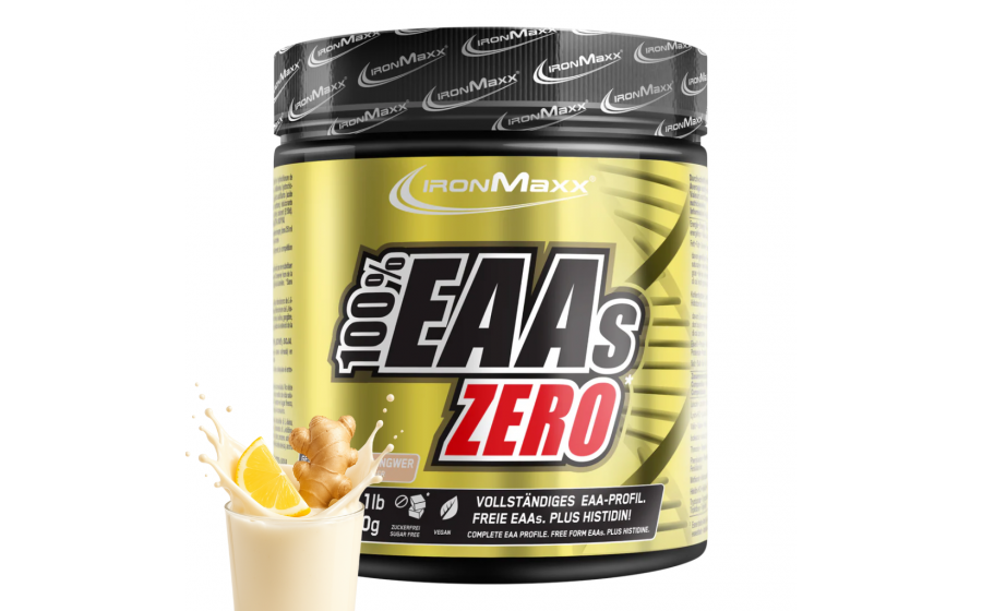 IronMaxx 100% EAAs Zero 500 г – аминокислоты без сахара, вкус Ci