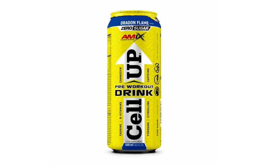 AMIX AmixPro CellUP Pre Workout 1/12 500 ml Dragon flame AMIX AmixPro CellUP Pre Workout 1/12 500 ml Dragon flame