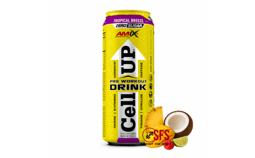 AMIX AmixPro CellUP Pre Workout 1/12 500 ml Tropical Breeze