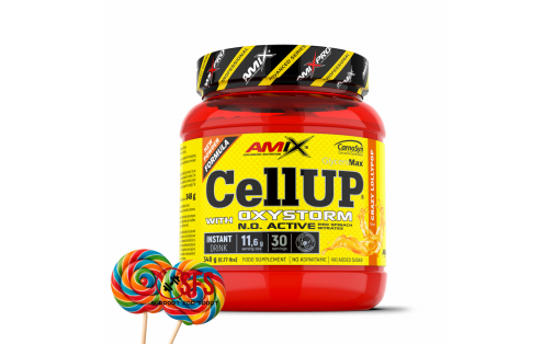 AMIX AmixPro CellUP with OXYSTORM Powder - 348 - Crazy Lollypop