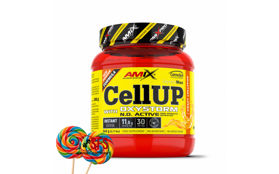AMIX AmixPro CellUP with OXYSTORM Powder - 348 - Crazy Lollypop AMIX AmixPro CellUP with OXYSTORM Powder - 348 - Crazy Lollypop