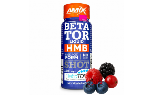 AMIX AmixTM BetaTOR® LIQUID SHOT - 60 ml - Red Berries
