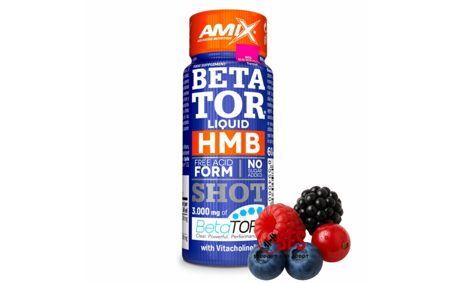 AMIX AmixTM BetaTOR® LIQUID SHOT - 60 ml - Red Berries AMIX AmixTM BetaTOR® LIQUID SHOT - 60 ml - Red Berries