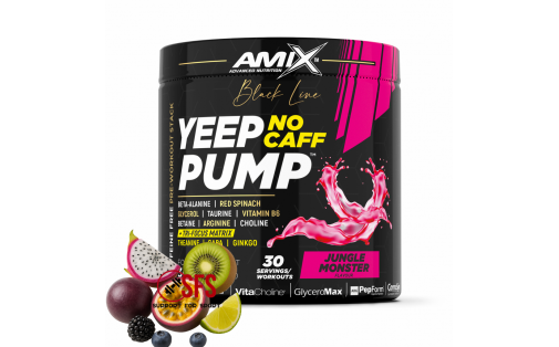 AMIX Black Line Yeep Pump No Caff - 360 g - Jungle Monster