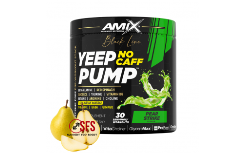 AMIX Black Line Yeep Pump No Caff - 360 g - Pear Strike
