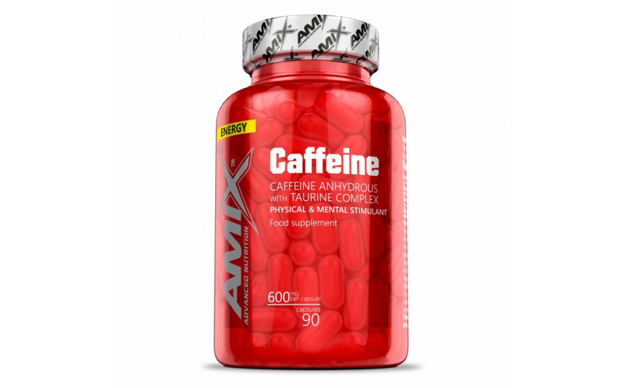 Amix Caffeine 200mg with Taurine-90 capsules Amix Caffeine 200mg with Taurine-90 capsules