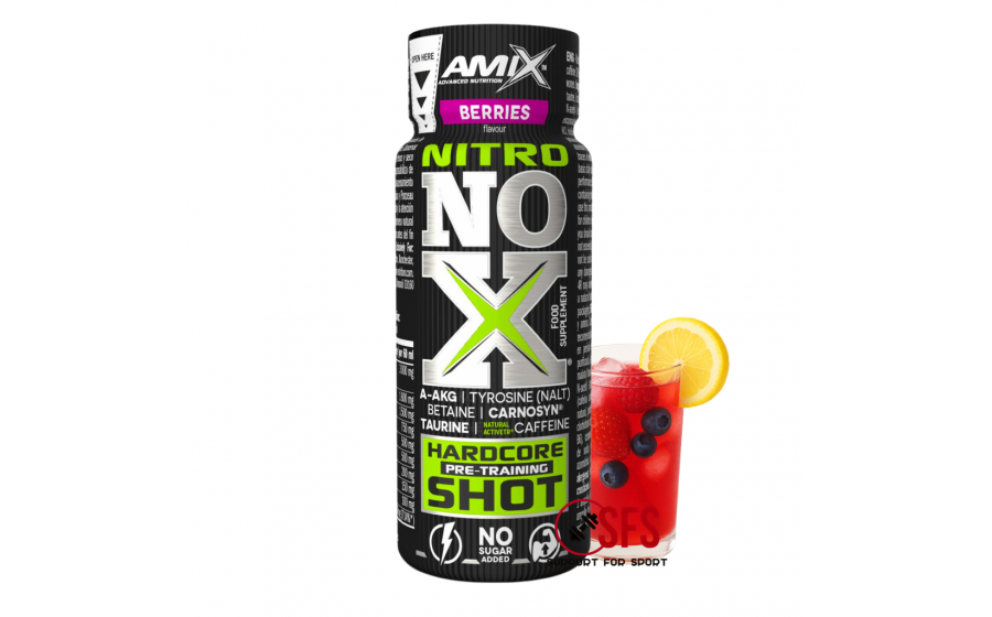 AMIX Nitro NOX® Shot 60 ml Pink lemonad AMIX Nitro NOX® Shot 60 ml Pink lemonad