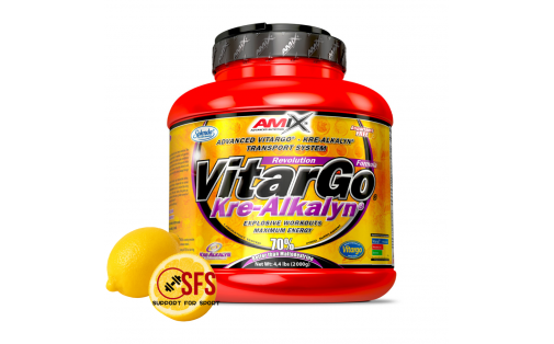 AMIX VitarGo + Kre-Alkalyn 2000g Lemon