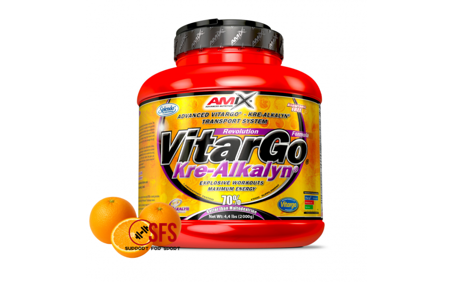AMIX VitarGo + Kre-Alkalyn 2000g Orange AMIX VitarGo + Kre-Alkalyn 2000g Orange