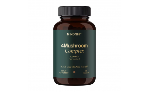Mind Shi 4Mushroom Complex 1000 mg - 60 vegcaps