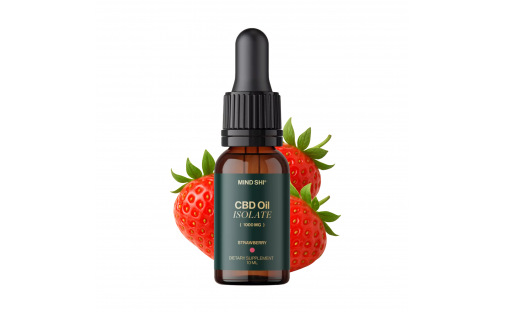 Mind Shi CBD Oil Isolate 1000 mg Strawberry - 10 ml