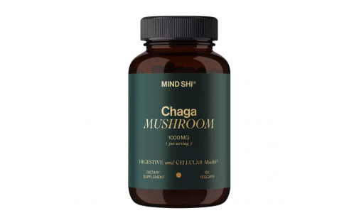 Mind Shi Chaga Mushroom 1000 mg - 60 vegcaps