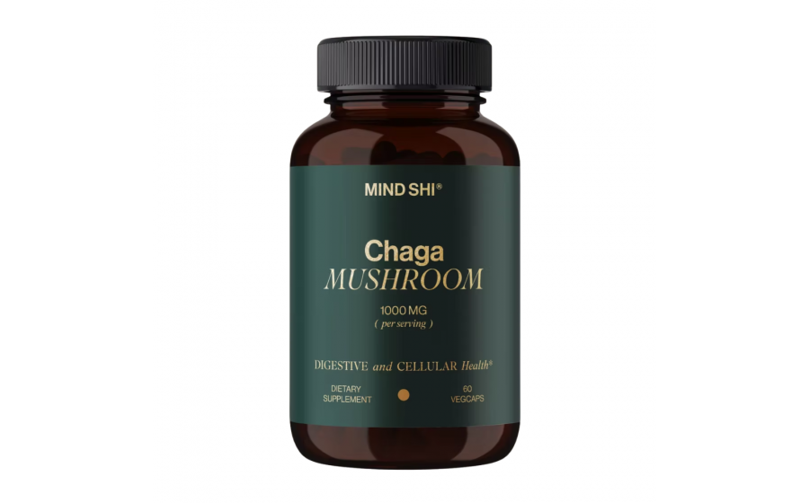 Mind Shi Chaga Mushroom 1000 mg - 60 vegcaps