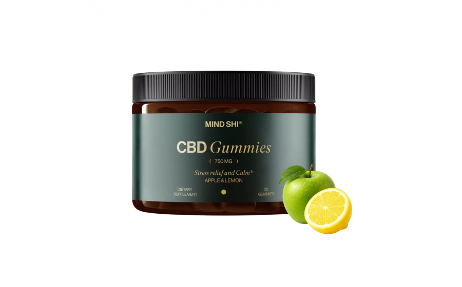 Mind Shi CBD Gummies Full Spectrum 750 mg Apple Lemon - 30 gummies