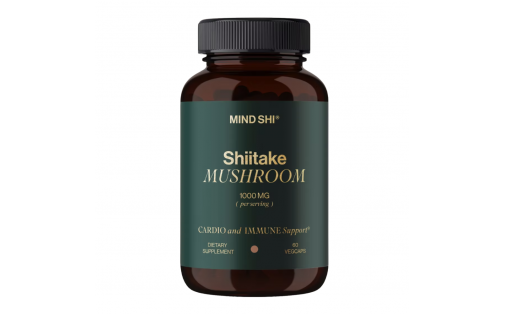Mind Shi Shiitake Mushroom 1000 mg - 60 vegcaps