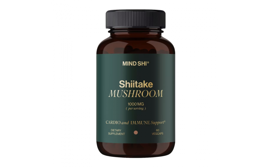 Mind Shi Shiitake Mushroom 1000 mg - 60 vegcaps