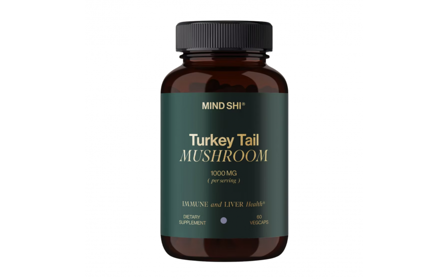 Mind Shi Turkey Tail Mushroom 1000 mg - 60 vegcaps