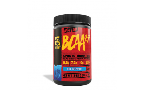 Mutant BCAA 9.7 Blue Raspberry 348 г – Амінокислоти BCAA смак го