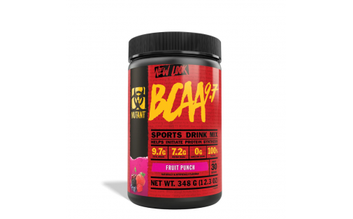 Mutant BCAA 9.7 Fruit Punch 348 г – Амінокислоти BCAA смак фрукт
