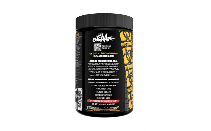 Mutant GEAAR 420 г Tropical Fruit Punch — купити EAAs + BCAA тро